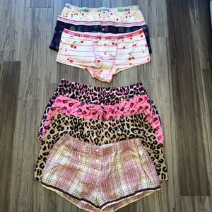 7 sleep shorts from Victoria’s Secret PINK!